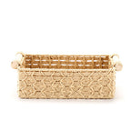 Handwoven Rectangular Storage Basket | High & Bury