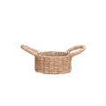 Handwoven Round Storage Basket | High & Bury