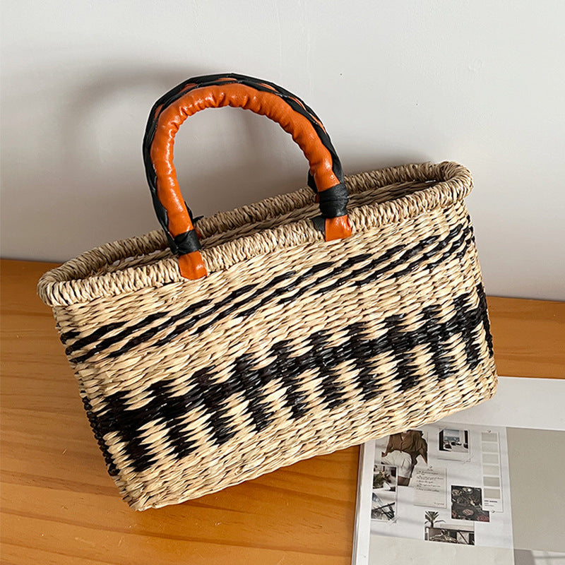 Handwoven Shopping Basket | High & Bury