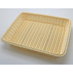 Handwoven Storage Basket Apricot Ivory | High & Bury