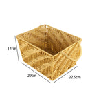 Handwoven Storage Basket Brown | High & Bury