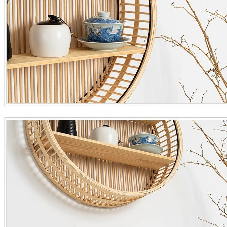 Handwoven Storage Basket for Bathroom Utensils | High & Bury