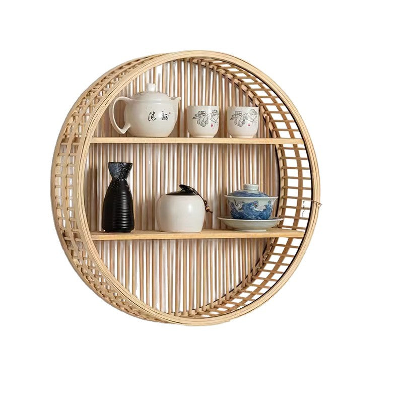 Handwoven Storage Basket for Bathroom Utensils | High & Bury