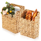 Handwoven Storage Basket Gray | High & Bury