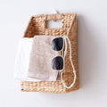Handwoven Storage Basket Gray | High & Bury