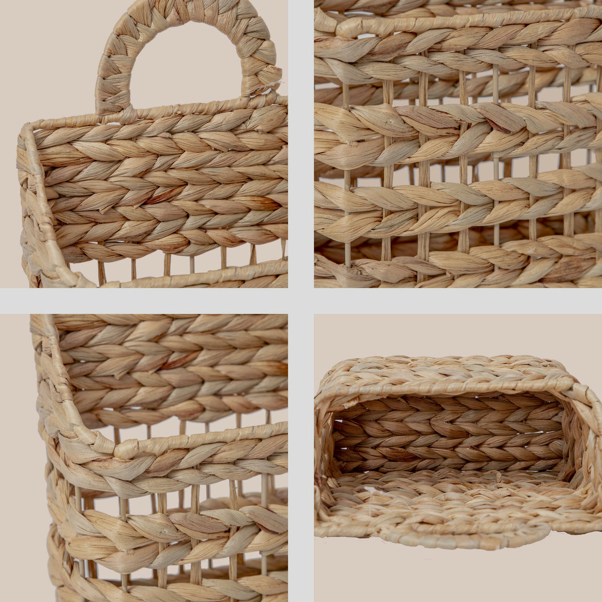 Handwoven Storage Basket Green | High & Bury