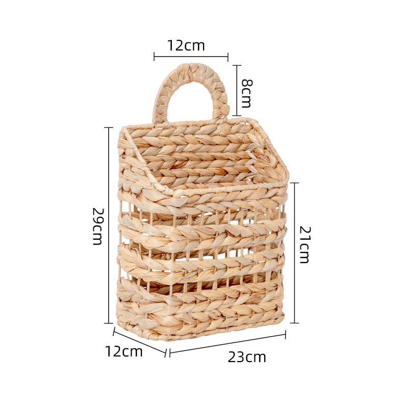 Handwoven Storage Basket Green | High & Bury