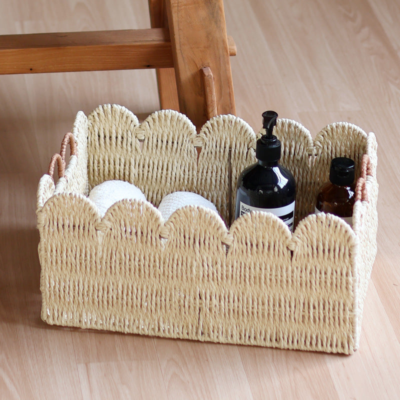 Handwoven Storage Basket | High & Bury