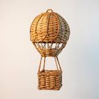 Handwoven Storage Basket in Hot Air Balloon Design | High & Bury