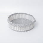 Handwoven Storage Basket with Decorative Edge | High & Bury