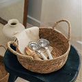 Handwoven Storage Basket with Handles | High & Bury