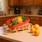 Handwoven Storage Basket with Natural Flair | High & Bury
