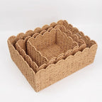 Handwoven Storage Basket with Playful Design | High & Bury