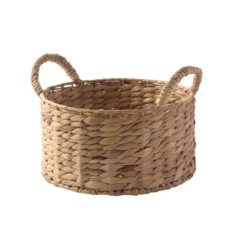 Handwoven Storage Basket with Two Handles | High & Bury
