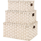 Handwoven Storage Baskets Set | High & Bury