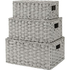 Handwoven Storage Baskets Set | High & Bury