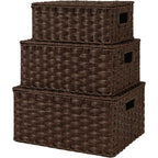 Handwoven Storage Baskets Set | High & Bury