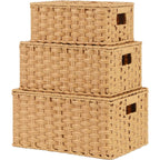 Handwoven Storage Baskets Set | High & Bury