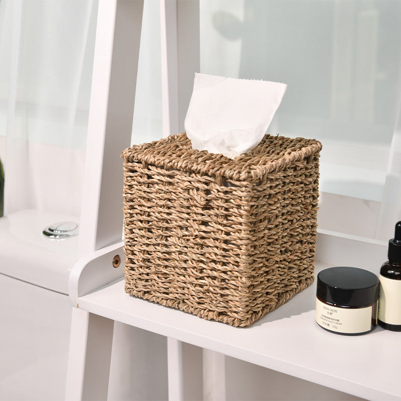 Handwoven Storage Cube | High & Bury
