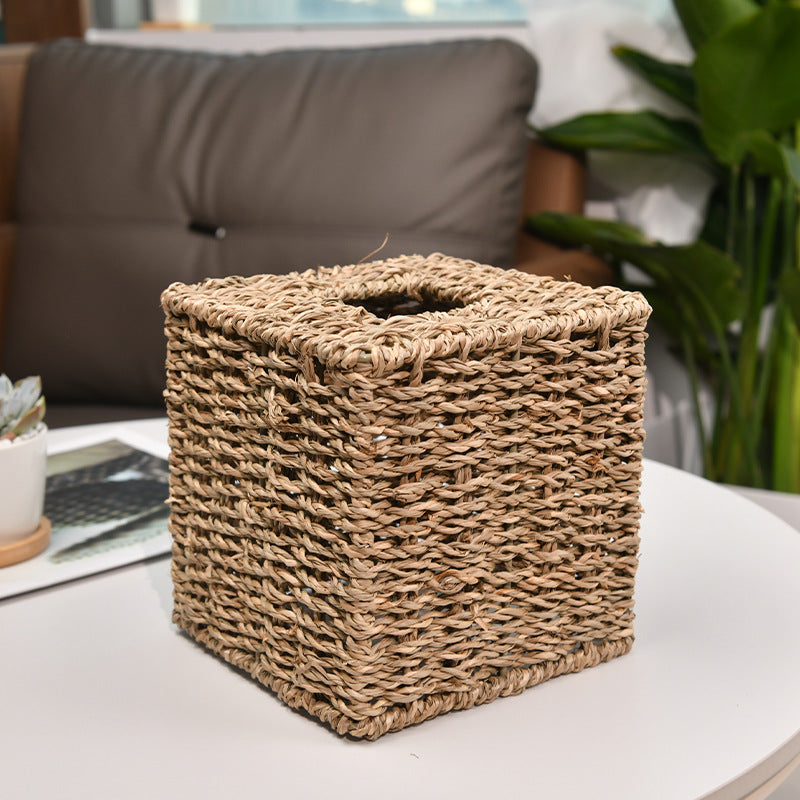 Handwoven Storage Cube | High & Bury
