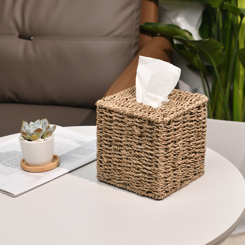 Handwoven Storage Cube | High & Bury