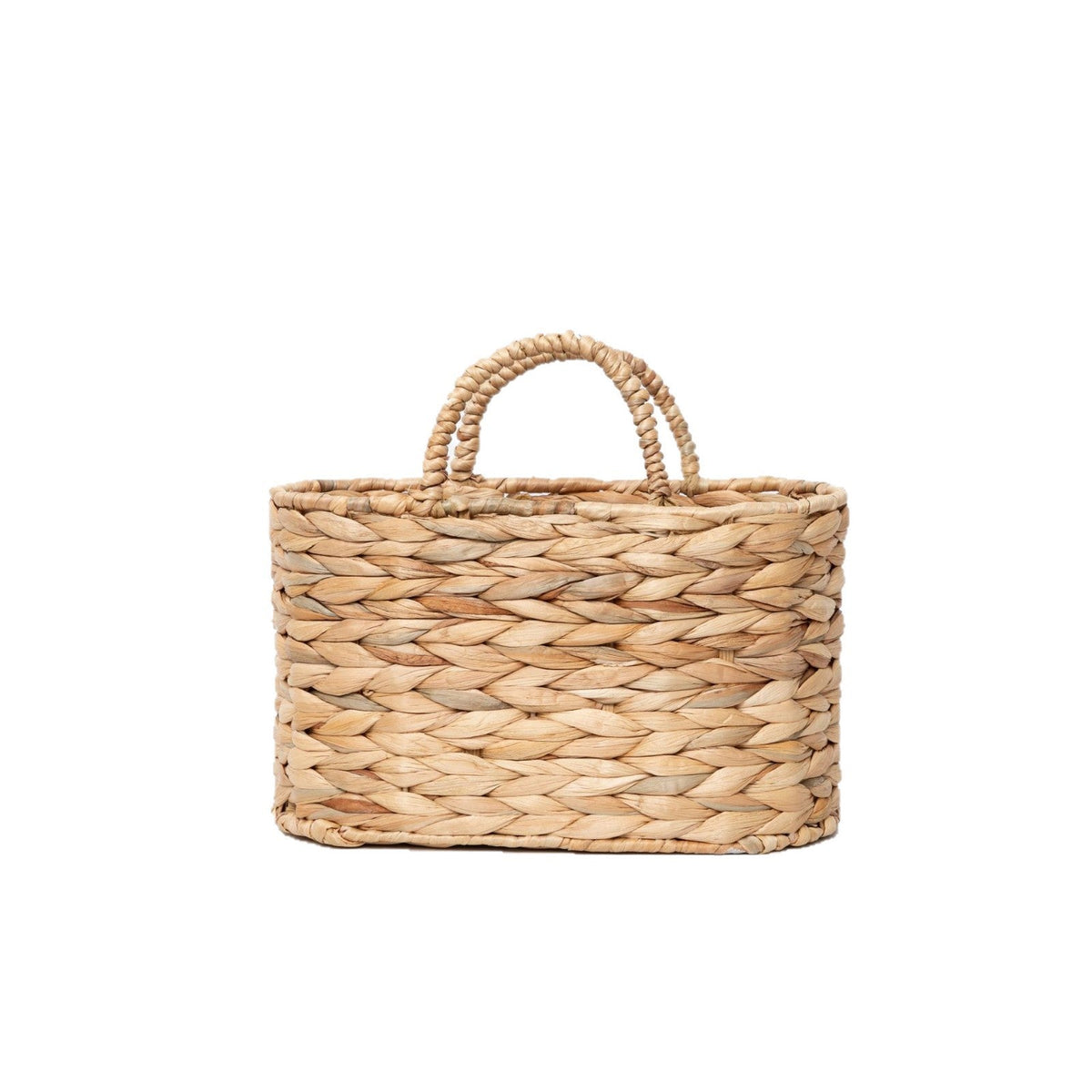 Handwoven Wicker Storage Basket | High & Bury
