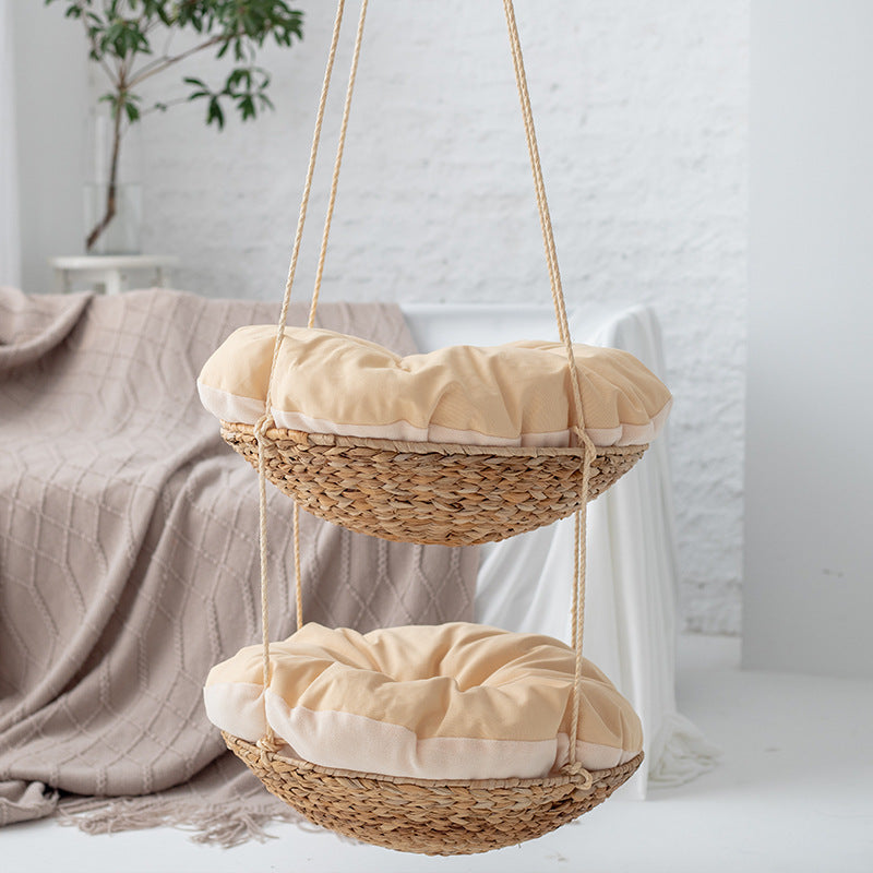 Hanging Basket with Cushion | High & Bury