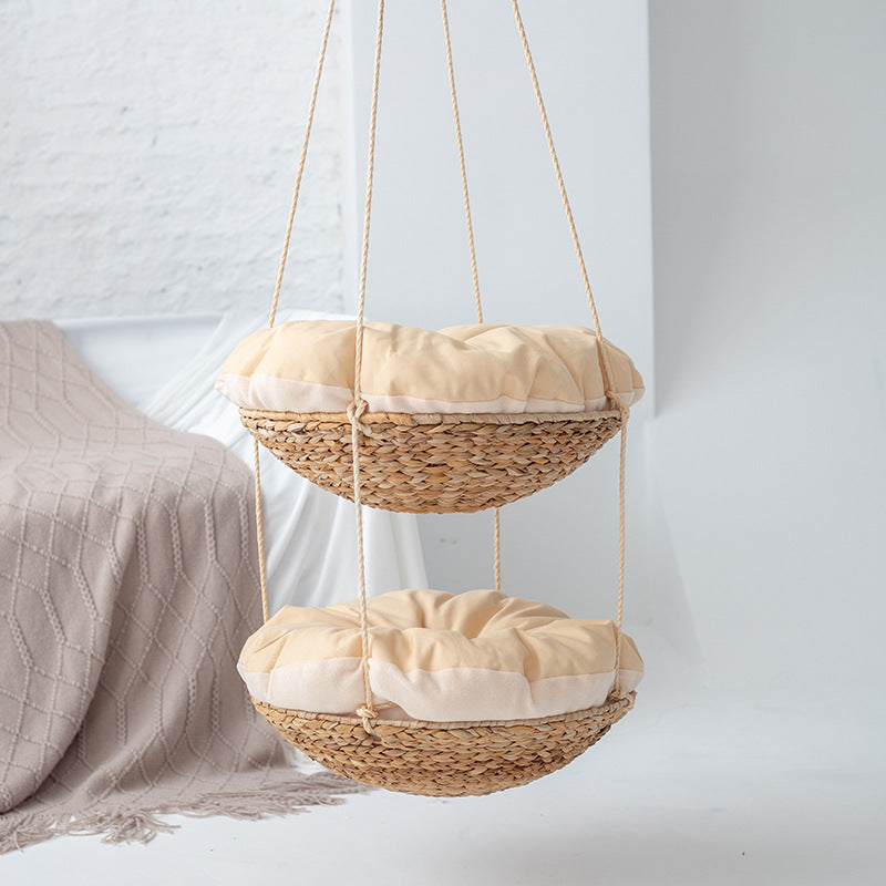 Hanging Basket with Cushion | High & Bury
