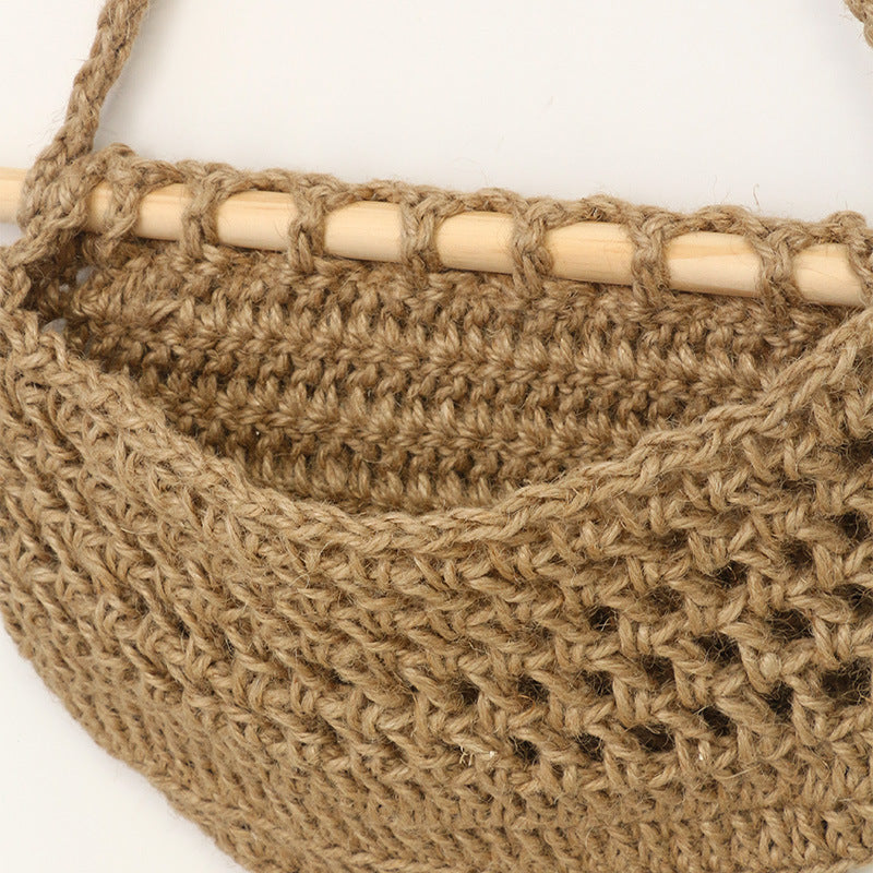 Hanging Crochet Storage Baskets | High & Bury