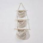 Hanging Crochet Storage Baskets | High & Bury
