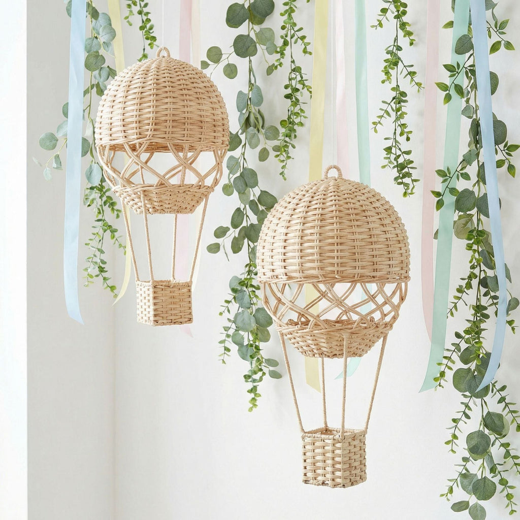Hanging Lamp in the Form of a Hot Air Balloon | High & Bury