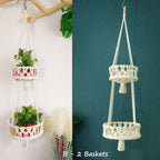 Hanging Macrame Plant Holder | High & Bury