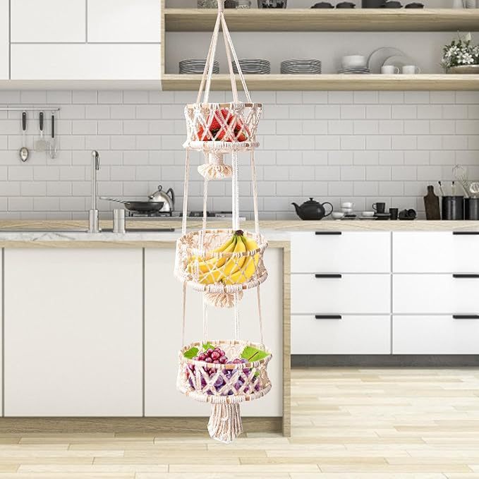Hanging Macrame Plant Holder | High & Bury