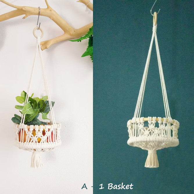 Hanging Macrame Plant Holder | High & Bury