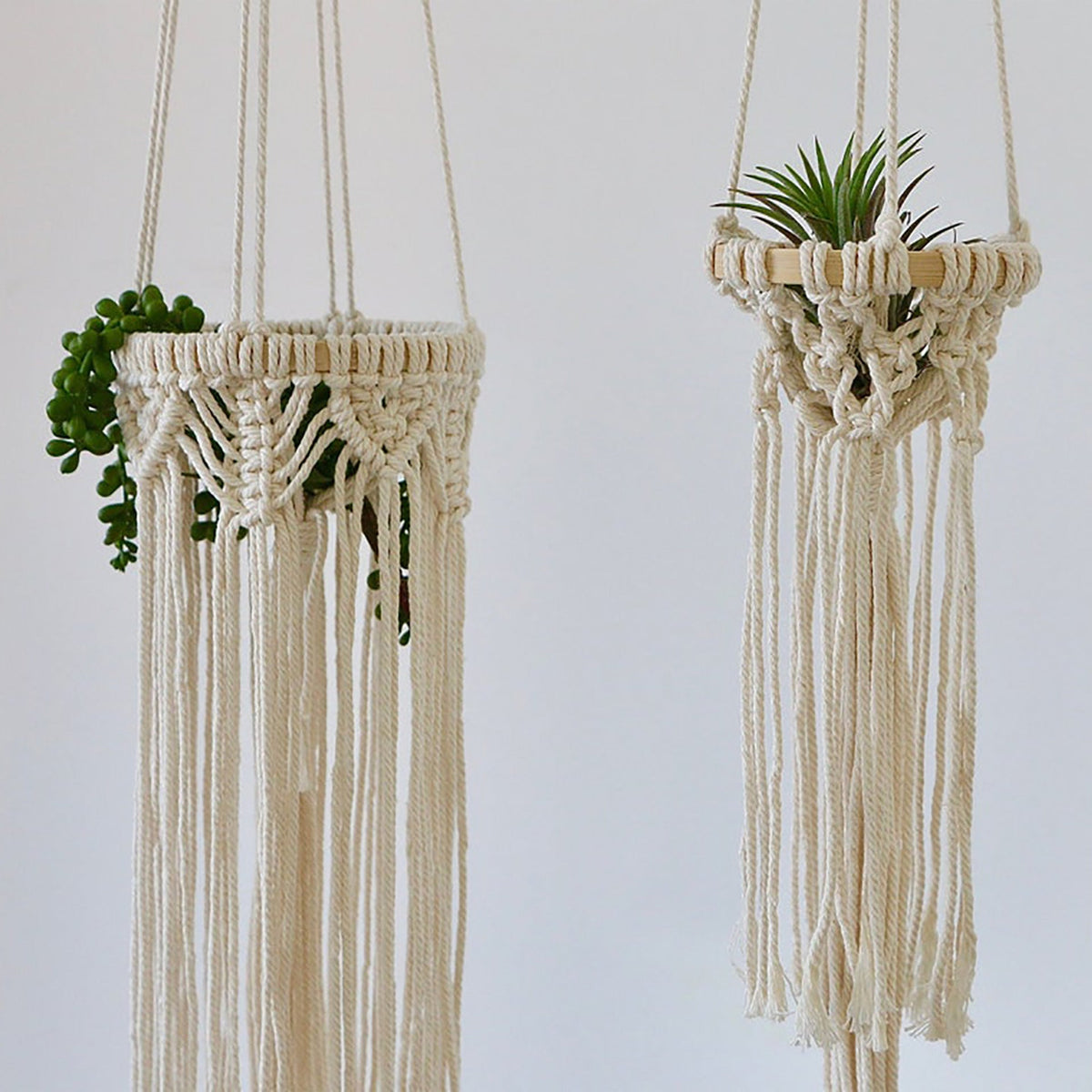 Hanging Macrame Planter | High & Bury