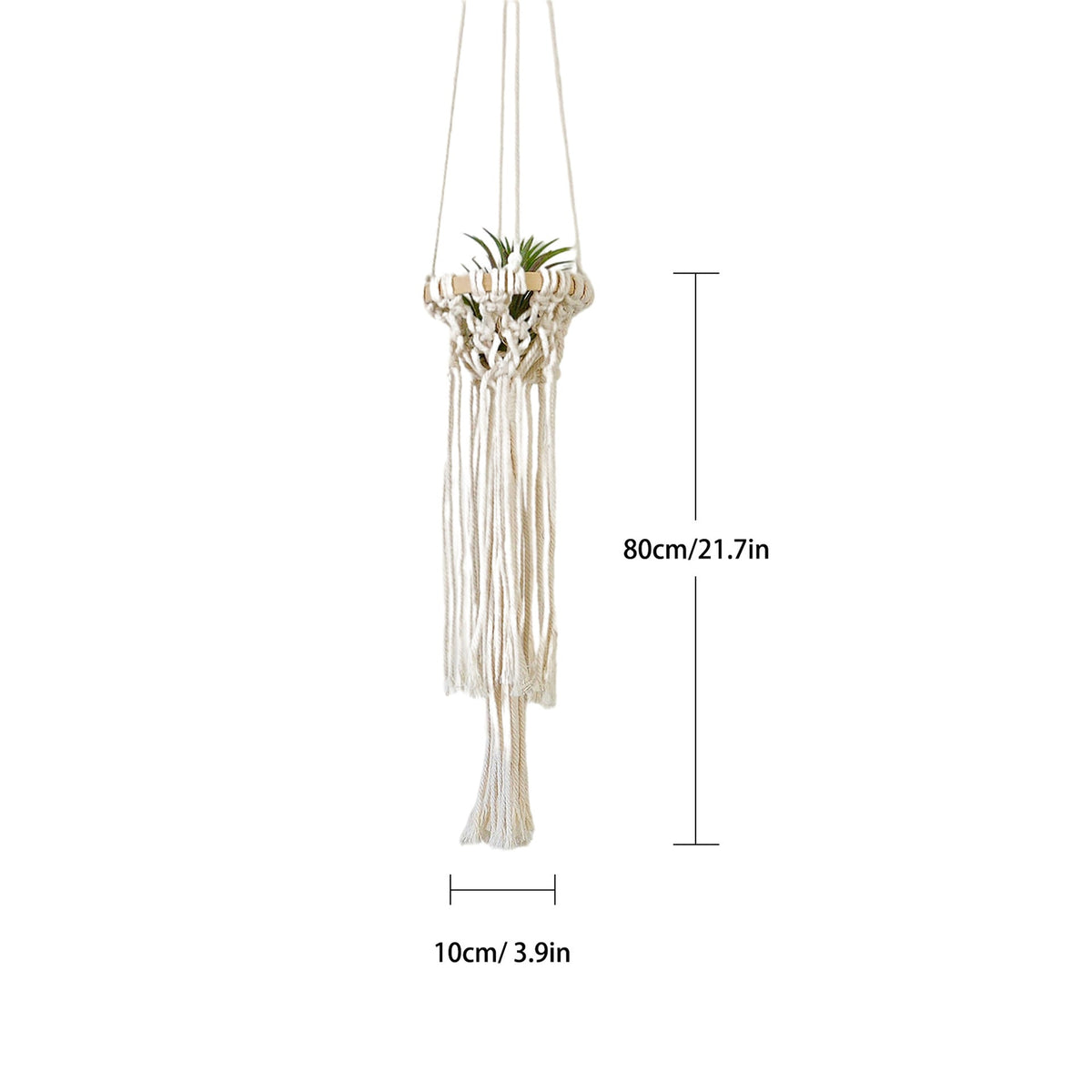 Hanging Macrame Planter | High & Bury