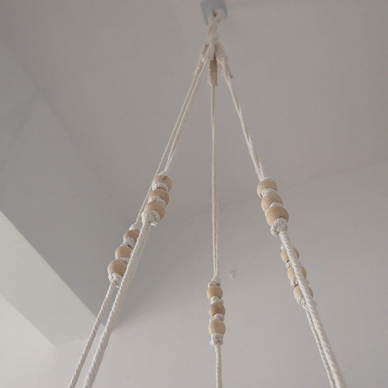 Hanging Macrame Shelf | High & Bury