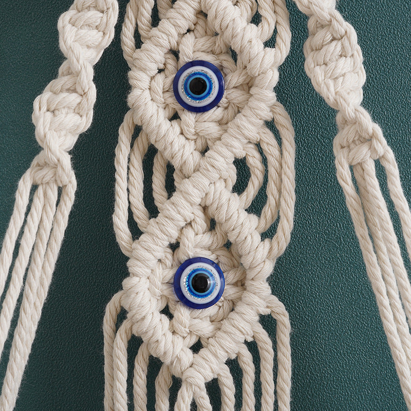 Hanging Macrame Shelf Organizer | High & Bury