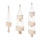 Hanging Macrame Storage Basket | High & Bury