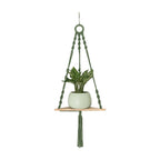 Hanging Plant Holder Green Triangle | High & Bury