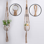 Hanging Plant Holder Jute Tape | High & Bury