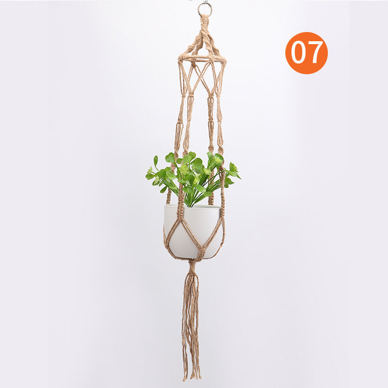 Hanging Plant Holder Jute Tape | High & Bury