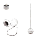 Hanging Spherical Wire Tealight Holder Set | High & Bury