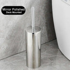 Hanging Stainless Steel Toilet Brush and Holder for Bathroom Use, view 10