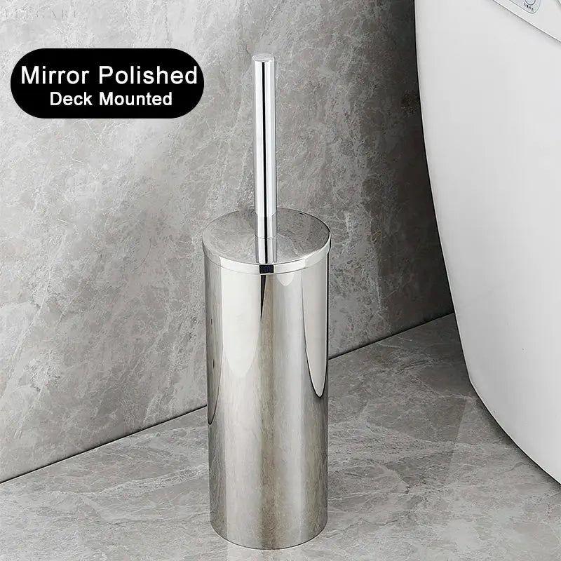 Hanging Stainless Steel Toilet Brush and Holder for Bathroom Use, view 10