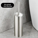 Hanging Stainless Steel Toilet Brush and Holder for Bathroom Use, view 11
