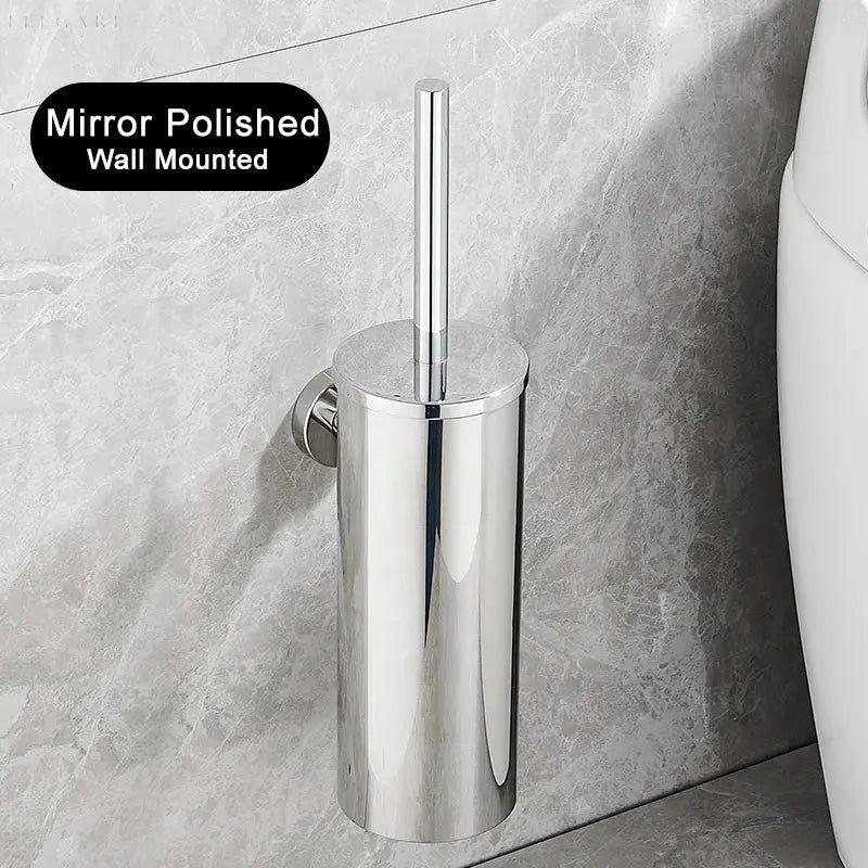 Hanging Stainless Steel Toilet Brush and Holder for Bathroom Use, view 18