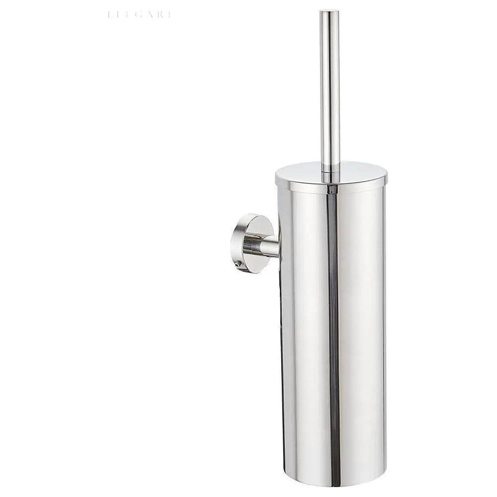 Hanging Stainless Steel Toilet Brush and Holder for Bathroom Use, view 2