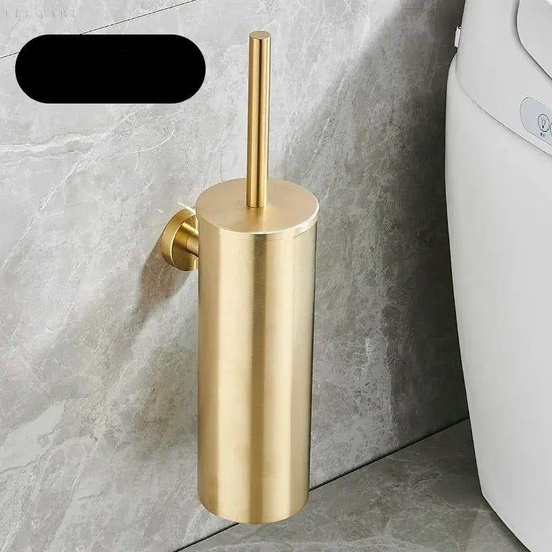 Hanging Stainless Steel Toilet Brush and Holder for Bathroom Use, view 5
