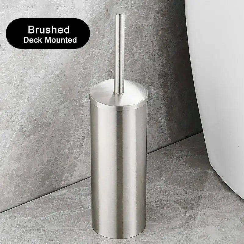 Hanging Stainless Steel Toilet Brush and Holder for Bathroom Use